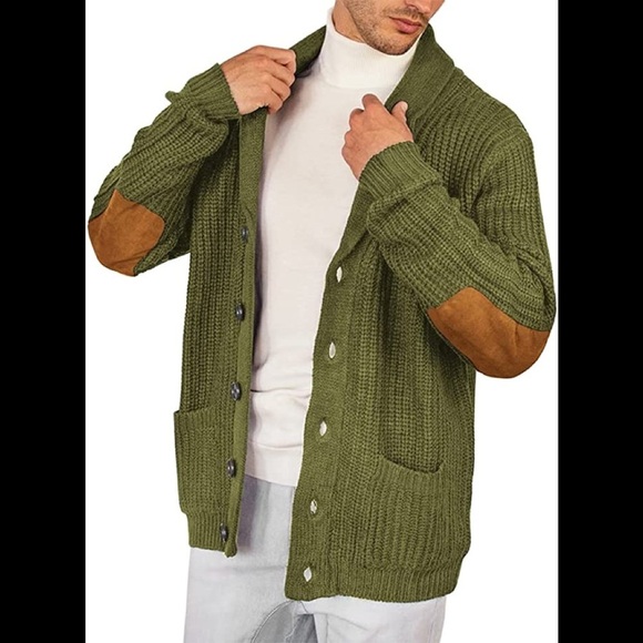 Other - New Men Cardigan Casual Button Closure Sweater Multiple Sizes